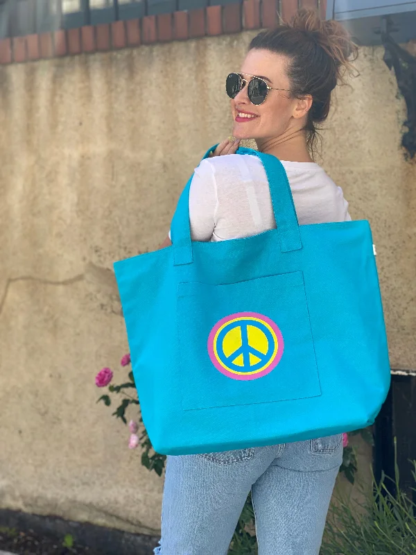 Rustic Bags For Outdoor And Nature-Inspired Looks Aqua Everything Bag Multi-Color Peace Sign - ONLY $44 WITH CODE: SUNNY Final Call – Shop Stylish Bags Before They're Gone Rustic Bags For Outdoor And Nature-Inspired Looks Aqua Everything Bag Multi-Color Peace Sign - ONLY $44 WITH CODE: SUNNY Final Call – Shop Stylish Bags Before They're Gone