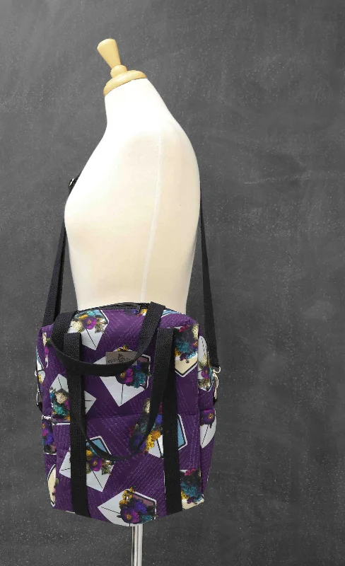 Street Chic Discounts Pack It Up Convertible Tote Bag in With All My Love Best Deals On Premium And Casual Bags – Act Fast