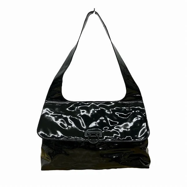 Timeless Style Promotions Salvatore Ferragamo Patent Leather Shoulder Bag Stylish Handbags With Exclusive Online Discounts Timeless Style Promotions Salvatore Ferragamo Patent Leather Shoulder Bag Stylish Handbags With Exclusive Online Discounts