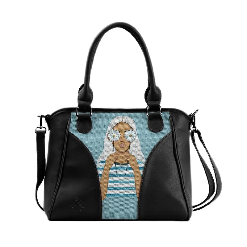 Athleisure Style Sale Black Ladies Handbag Sun Flower Chic Crossbody Bags, Limited Offers Athleisure Style Sale Black Ladies Handbag Sun Flower Chic Crossbody Bags, Limited Offers