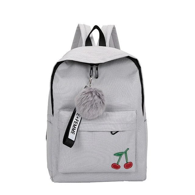 grey 1 schoolbag
