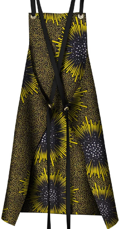 Fast Fashion Favorites Afrocentric Print Apron - Yellow/Dark Brown The Handbag Sale You've Been Waiting For Fast Fashion Favorites Afrocentric Print Apron - Yellow/Dark Brown The Handbag Sale You've Been Waiting For
