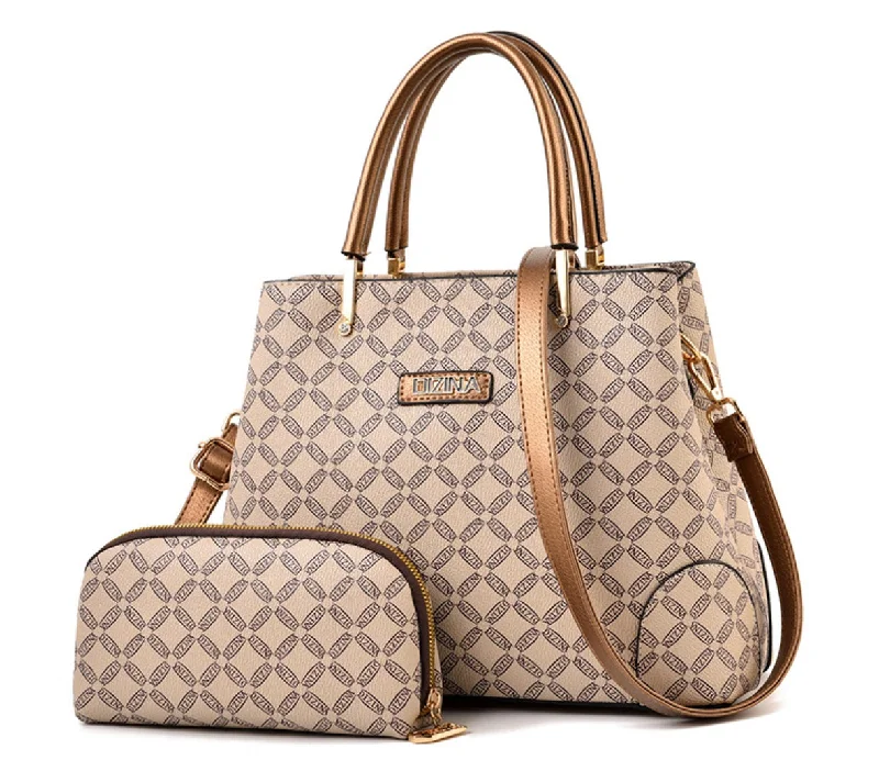 Special Offer For You Dizina Handbag and Wallet Set - Cream with Gold Strap Your Perfect Bag At The Perfect Price Special Offer For You Dizina Handbag and Wallet Set - Cream with Gold Strap Your Perfect Bag At The Perfect Price