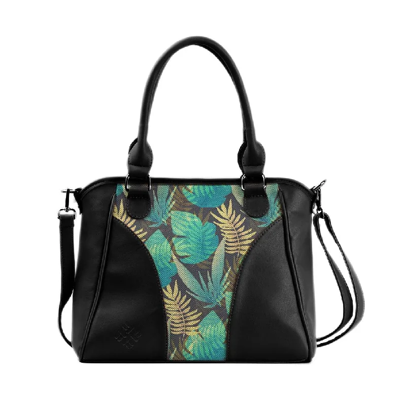 Modish Fashion Discounts Black Ladies Handbag Summer Leaf Best Deals On Premium Handbags Modish Fashion Discounts Black Ladies Handbag Summer Leaf Best Deals On Premium Handbags