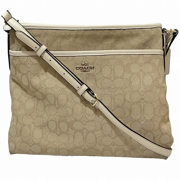 Trendy And Discounted Designer Handbags Coach Signature Canvas Leather Shoulder Bag F58285 Premium Handbags At Unbeatable Markdowns Trendy And Discounted Designer Handbags Coach Signature Canvas Leather Shoulder Bag F58285 Premium Handbags At Unbeatable Markdowns