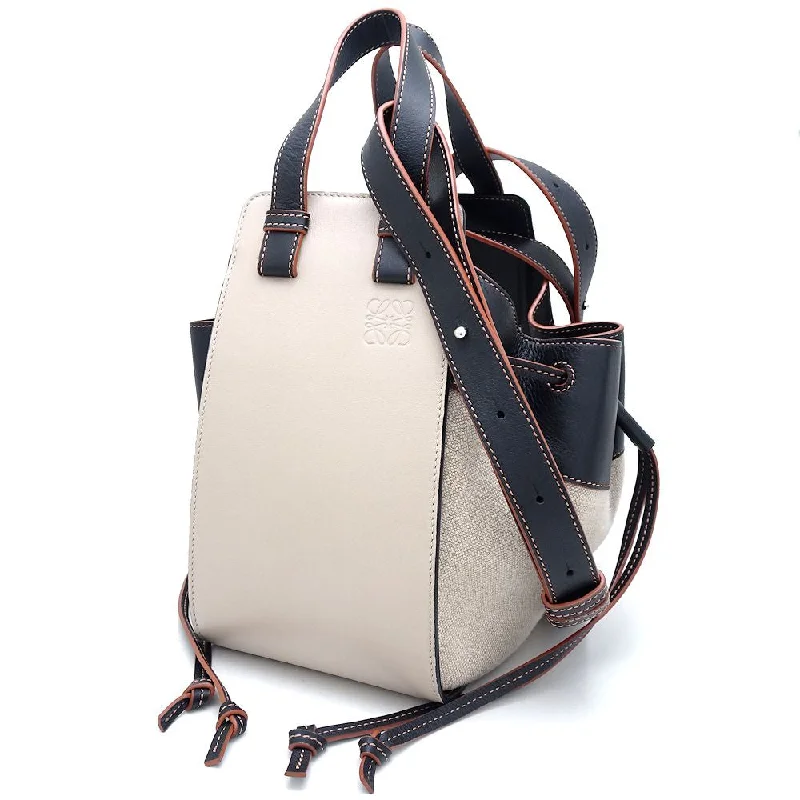 Seasonal Fashion Loewe Linen Calf Hammock Drawstring Bag Small Luxury Bags, Budget Prices