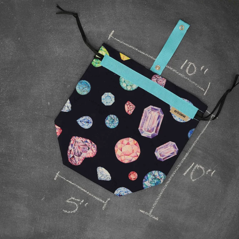 The Good Stuff Sock Project Bag in Multifaceted Hues Stylish Bags At Unbeatable Prices The Good Stuff Sock Project Bag in Multifaceted Hues Stylish Bags At Unbeatable Prices