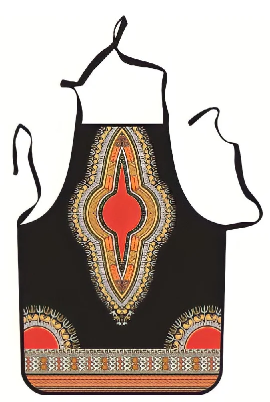 Modern Fashion Sale Dashiki Apron - Black Trendy Totes, Shop & Save