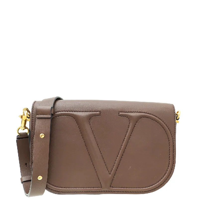 Premium Fashion Valentino Brown Vlogo Walk Shoulder Bag Classic Totes, Exclusive Deals Premium Fashion Valentino Brown Vlogo Walk Shoulder Bag Classic Totes, Exclusive Deals