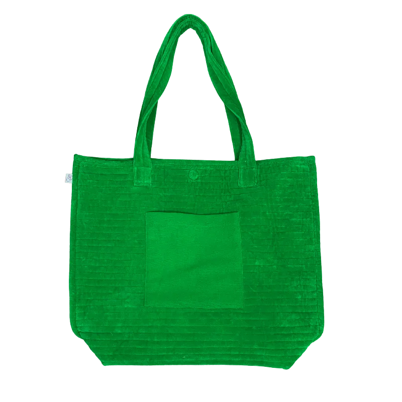 New Arrivals Quilted Velvet Everything Bag - Electric Green Unmissable Deals On Everyday Handbags New Arrivals Quilted Velvet Everything Bag - Electric Green Unmissable Deals On Everyday Handbags