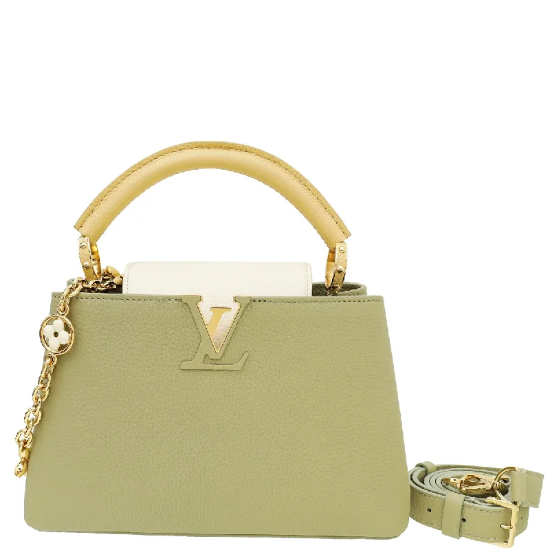 Stylish And Affordable Bags For Every Occasion Louis Vuitton Tricolor Capucines BB Adorned Bag W/ Enamel Monogram Flowers Chain High-Fashion Handbags At Reduced Costs Stylish And Affordable Bags For Every Occasion Louis Vuitton Tricolor Capucines BB Adorned Bag W/ Enamel Monogram Flowers Chain High-Fashion Handbags At Reduced Costs