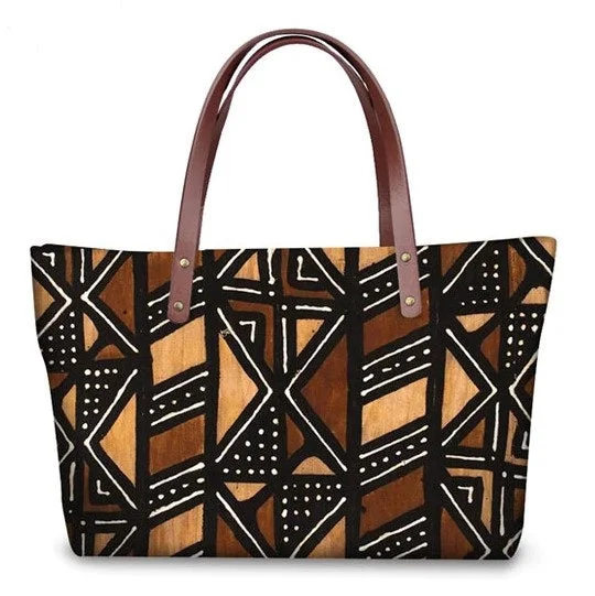 Modish Fashion Discounts Mud Cloth Pattern Large Tote Bag High-Fashion Handbags At Reduced Costs Modish Fashion Discounts Mud Cloth Pattern Large Tote Bag High-Fashion Handbags At Reduced Costs