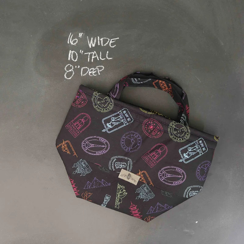 Chic Styles Bucket Tote Bag in Wanderlust Chic Bags, Shop Now