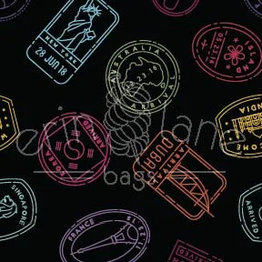 Ride The Style Wave Double Sided Metal Keychain in Wanderlust The Ultimate Sale On Must-Have Handbags