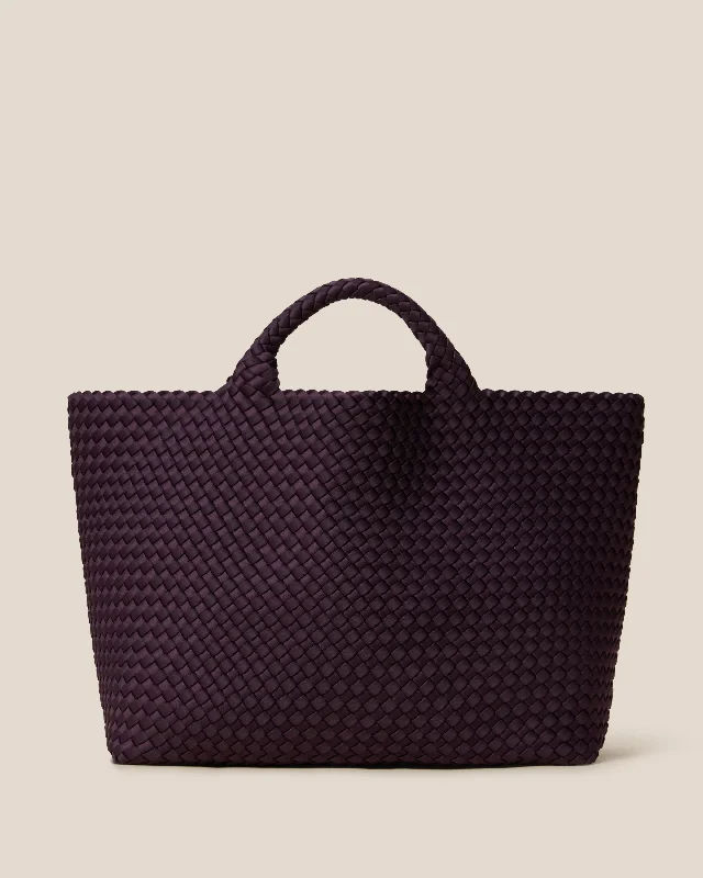 Luxury Seekers St. Barths Large Tote | Aubergine Handbag Deals You'll Love