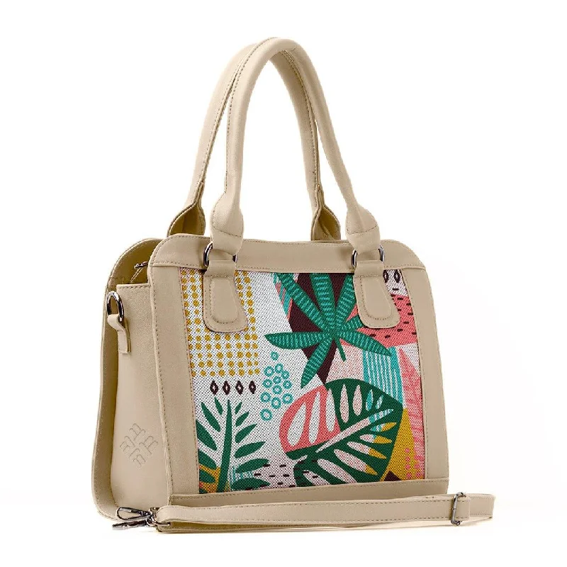 Evening Elegance Beige Travel Hobo Bag Summer Abstract Chic Bags, Shop Now & Save