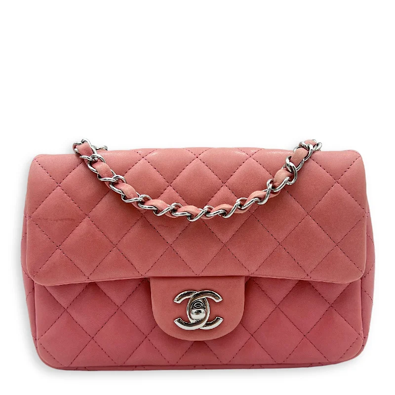 Wholesale Bags For Resellers Classic Shoulder Bag Mini Rectangle Pink in Lambskin, Gold hardware Fashionable Handbags, Limited-Time Deals Wholesale Bags For Resellers Classic Shoulder Bag Mini Rectangle Pink in Lambskin, Gold hardware Fashionable Handbags, Limited-Time Deals