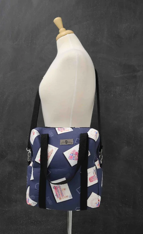 Cozy Comfort Style Sale Pack It Up Convertible Tote Bag in London Calling Elevate Your Style With Our Handbag Sale