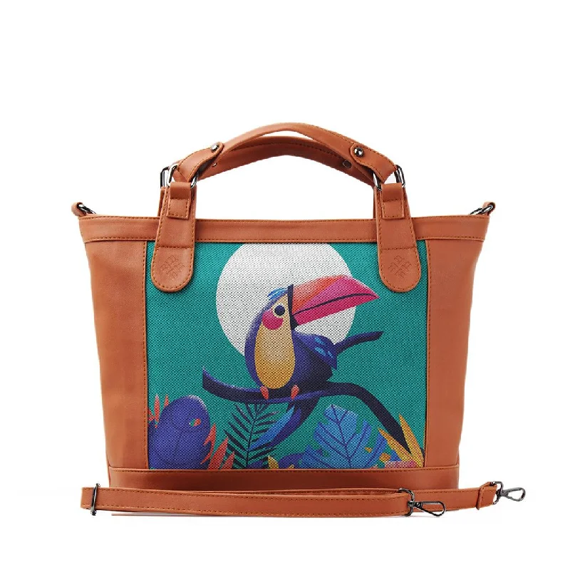 Trendy Bags For Sales Havana Haute Handbag Tropical Bird High-End Handbags At Affordable Prices Trendy Bags For Sales Havana Haute Handbag Tropical Bird High-End Handbags At Affordable Prices