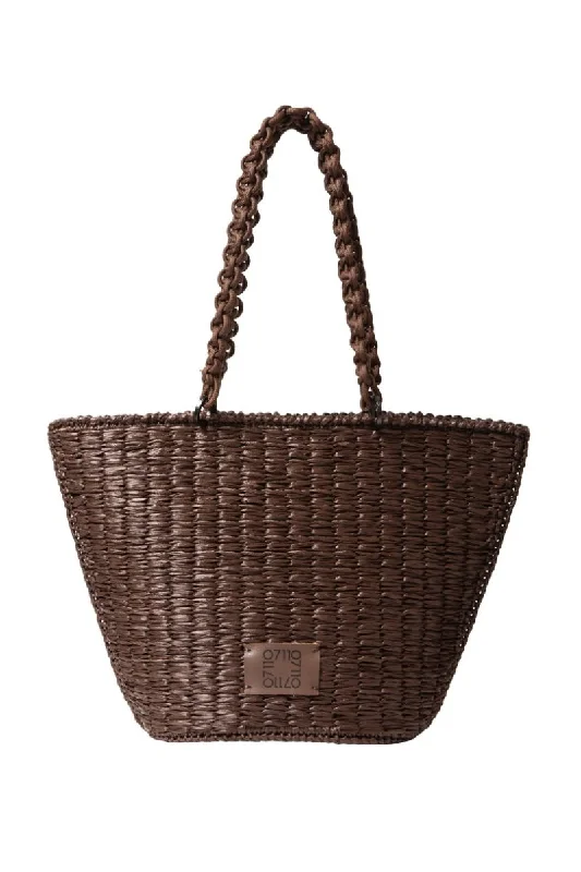 Elegant And On-Sale Evening Bags BROWN GALIA BEACH BAG Chic Bags, Shop Now