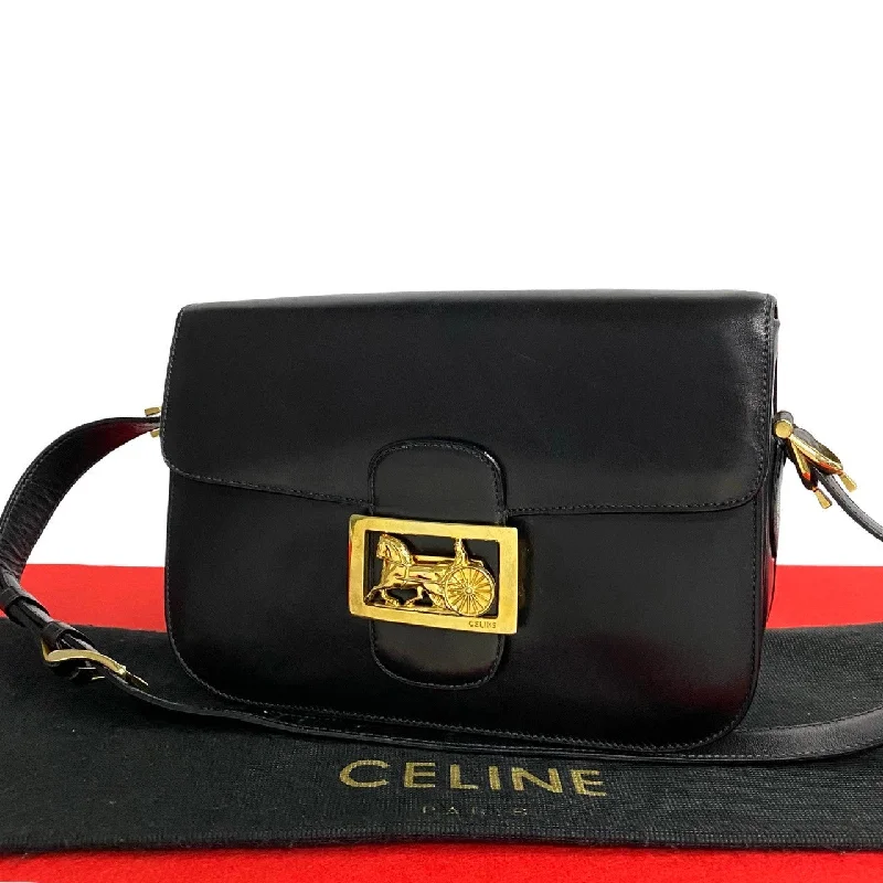 Office Professionals Celine Leather Shoulder Bag Black Exclusive Bag Deals – Perfect For Any Occasion Office Professionals Celine Leather Shoulder Bag Black Exclusive Bag Deals – Perfect For Any Occasion