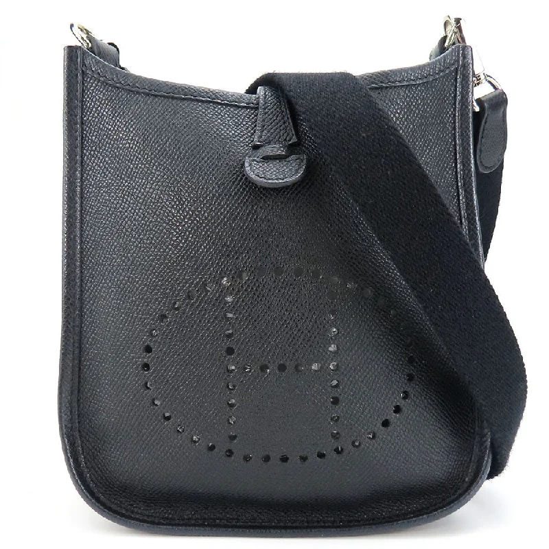 Durable Fashion Picks Hermes Evelyn TPM Epsom Shoulder Bag Black Elegant Bags With Limited Stock Available Durable Fashion Picks Hermes Evelyn TPM Epsom Shoulder Bag Black Elegant Bags With Limited Stock Available