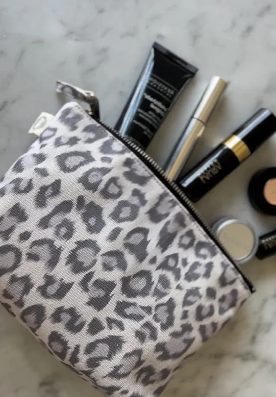 Customizable Bags For Personalized Style Makeup Bag Basics - Grey Leopard Fashionable Bags At Must-Have Prices Customizable Bags For Personalized Style Makeup Bag Basics - Grey Leopard Fashionable Bags At Must-Have Prices