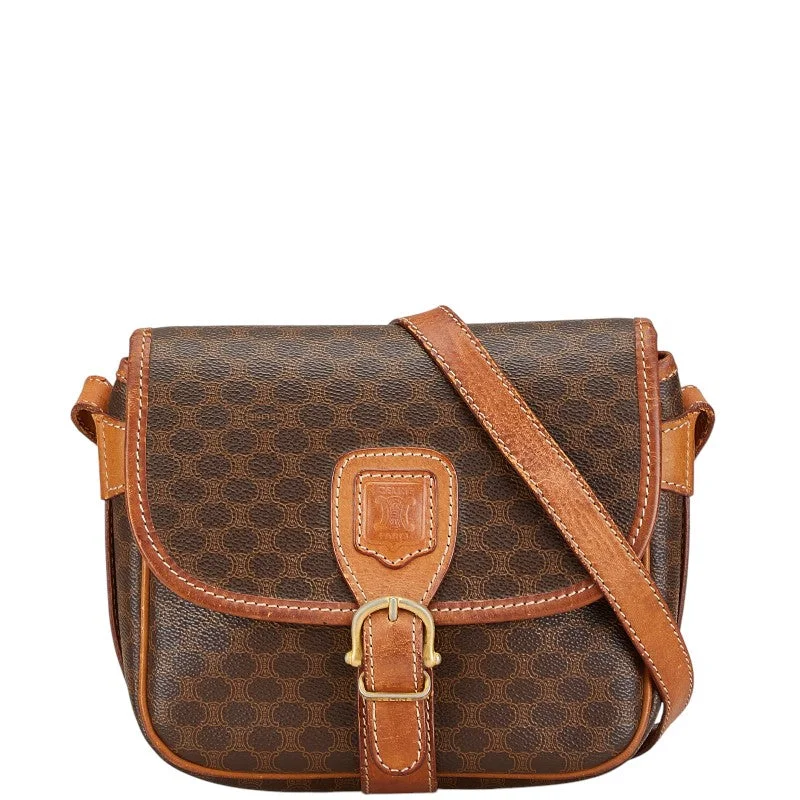 Bags For Minimalist And Functional Design Celine Macadam Brown PVC Leather Shoulder Bag Big Savings On Totes, Crossbody Bags, And More Bags For Minimalist And Functional Design Celine Macadam Brown PVC Leather Shoulder Bag Big Savings On Totes, Crossbody Bags, And More