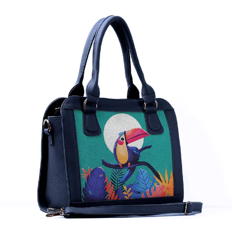Essentials On Sale DB Travel Hobo Bag Tropical Bird Statement Bags, Shop Today