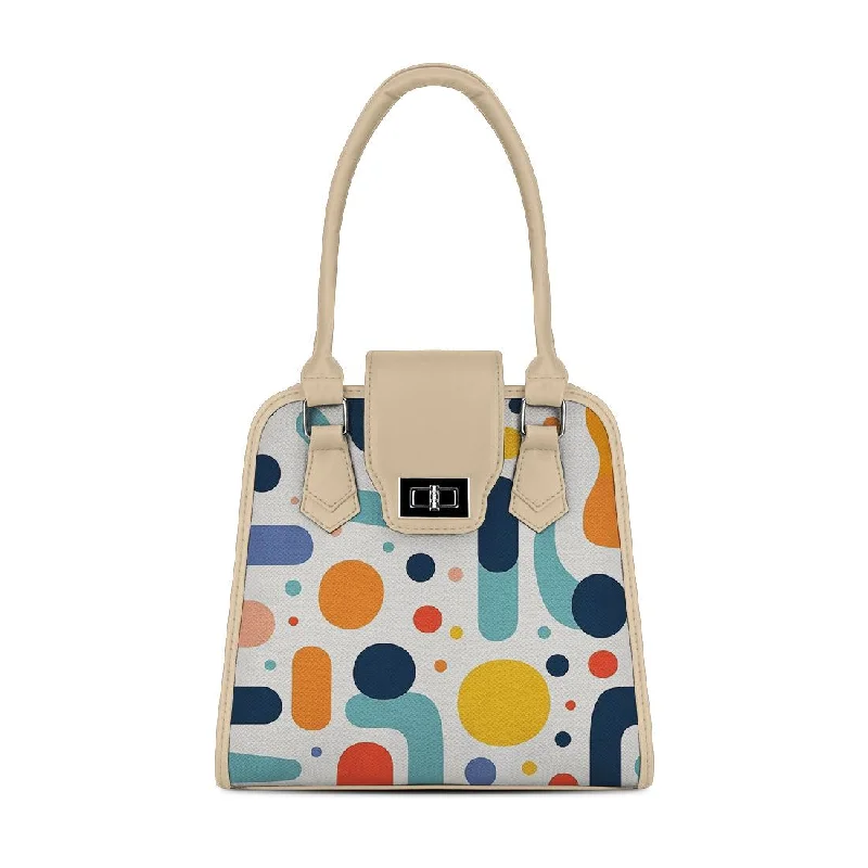 Stylish Bags With Discounts Beige Metropolitan Charm Bag Geometric Genesis Must-Have Bags, Big Discounts Stylish Bags With Discounts Beige Metropolitan Charm Bag Geometric Genesis Must-Have Bags, Big Discounts
