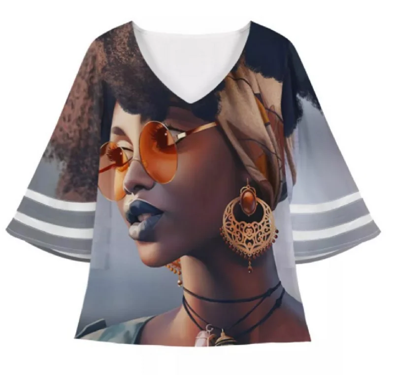 Stylish Bags With Discounts Chiffon Graphic Blouse - Style A Carry Elegance For Less Stylish Bags With Discounts Chiffon Graphic Blouse - Style A Carry Elegance For Less