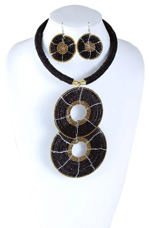 Luxury Bags For Working Professionals Maasai Beaded Necklace Set - Black and Gold Fashionable Handbags, Limited-Time Deals Luxury Bags For Working Professionals Maasai Beaded Necklace Set - Black and Gold Fashionable Handbags, Limited-Time Deals