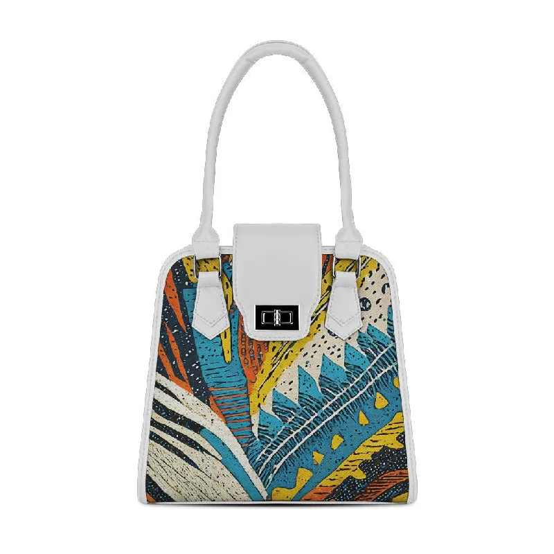 Fashion Forward White Metropolitan Charm Bag Mixed Shapes Timeless Handbags At Reduced Prices