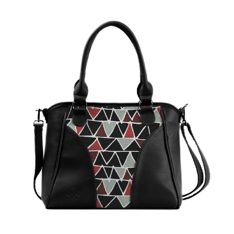 Street Style Discounts Black Ladies Handbag Triangles Red Stylish Totes, Special Discounts Street Style Discounts Black Ladies Handbag Triangles Red Stylish Totes, Special Discounts