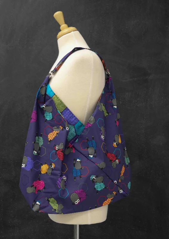 Avant-Garde Style Promotions Market Tote Bag in Stitchy-Hexi Sheeple Stylish Totes, Special Discounts Avant-Garde Style Promotions Market Tote Bag in Stitchy-Hexi Sheeple Stylish Totes, Special Discounts
