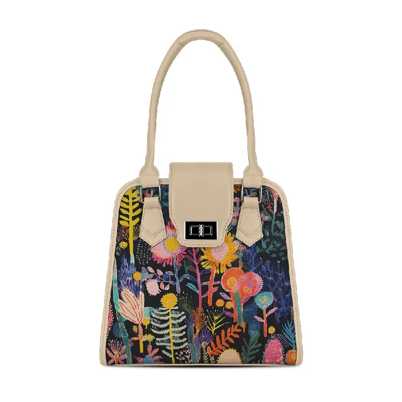 Genuine Bags On Clearance Sale Beige Metropolitan Charm Bag Midnight Floralscape Statement Bags, Shop Today Genuine Bags On Clearance Sale Beige Metropolitan Charm Bag Midnight Floralscape Statement Bags, Shop Today