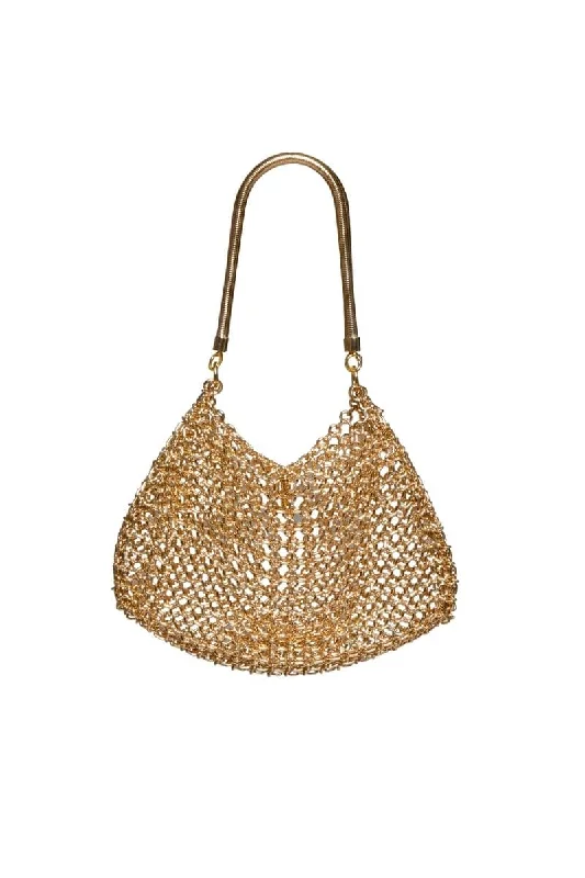 Trendy Festival Bags With Limited-Time Offers MELODY GOLD HAIN SHOULDER BAG Elegant Bags, Limited Stock Available Trendy Festival Bags With Limited-Time Offers MELODY GOLD HAIN SHOULDER BAG Elegant Bags, Limited Stock Available