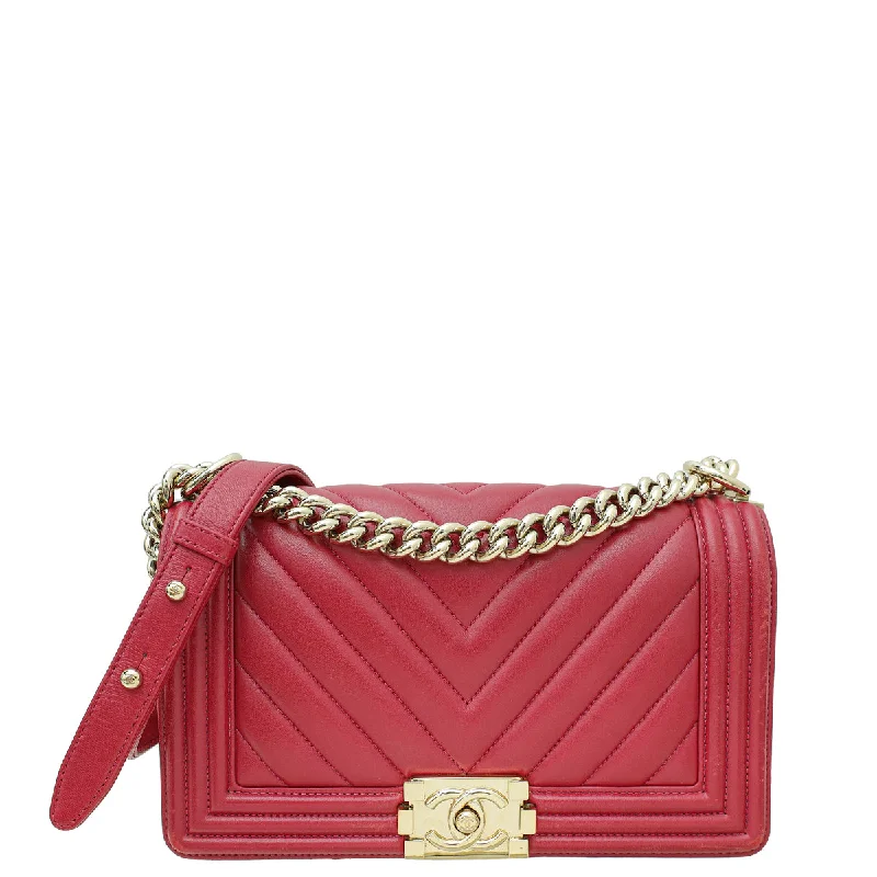 Latest Fashion Chanel Dark Fuchsia Le Boy Chevron Medium Bag Trendy Handbags, Limited-Time Sale Latest Fashion Chanel Dark Fuchsia Le Boy Chevron Medium Bag Trendy Handbags, Limited-Time Sale