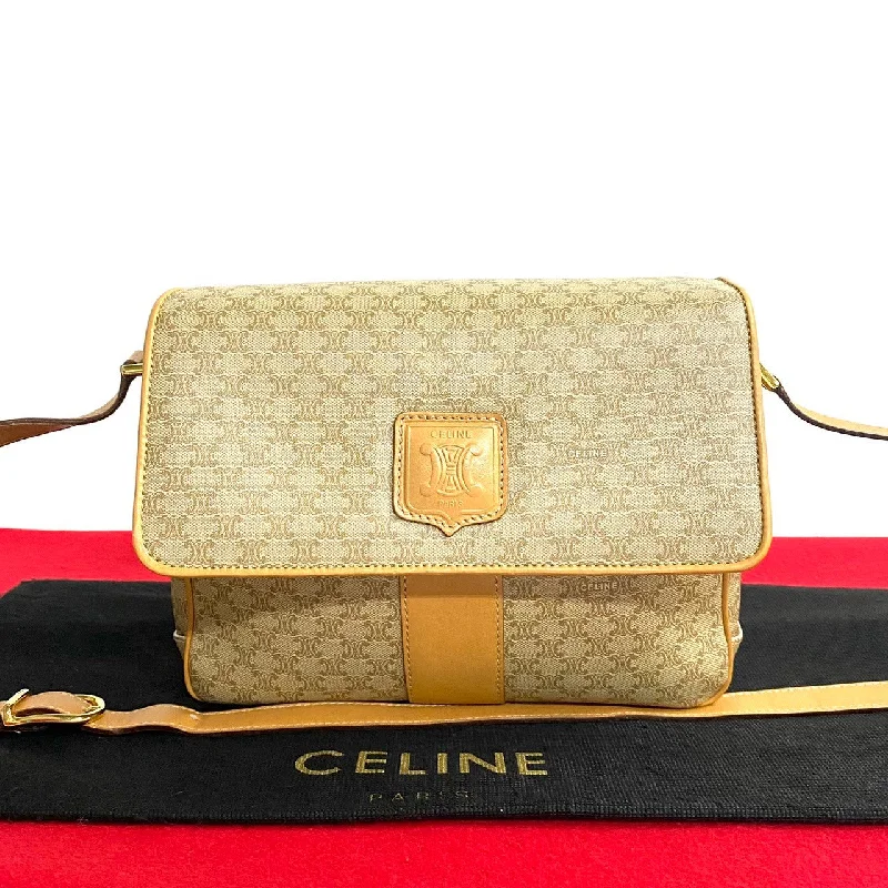 Bags For Free-Spirited And Artistic Styles Celine Leather Macadam Blazon Logo Shoulder Bag Premium Quality Bags, Budget Prices Bags For Free-Spirited And Artistic Styles Celine Leather Macadam Blazon Logo Shoulder Bag Premium Quality Bags, Budget Prices