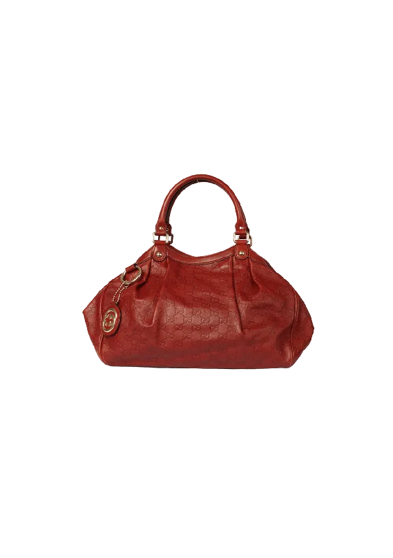Season Sale LEATHER SIGNATURE SUKEY Handbag Deals You'll Love