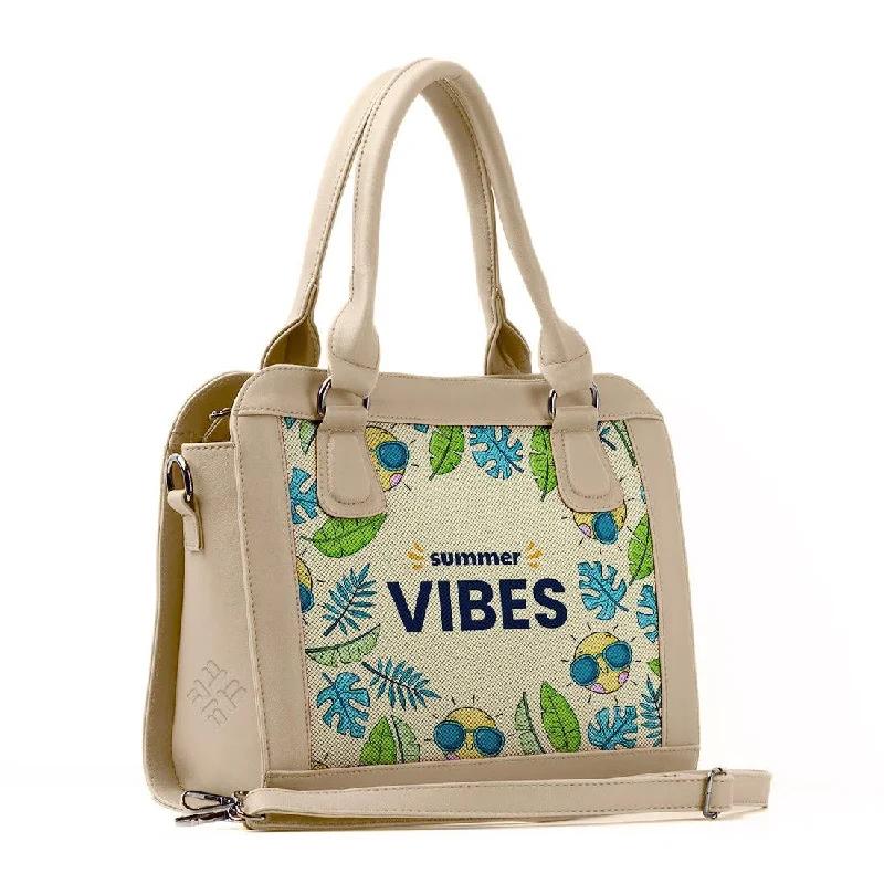 Big Savings Beige Travel Hobo Bag Summer Vibes Everyday Bags, Budget-Friendly