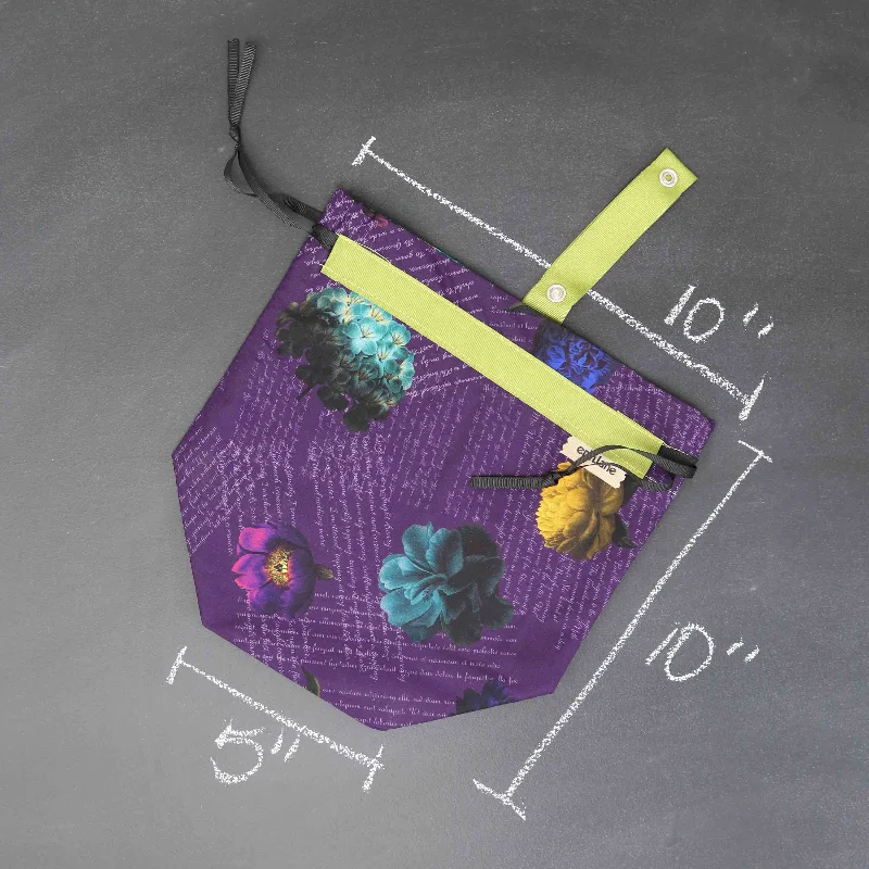 High-Quality Bags On Flash Sale Sock Project Bag in Secret Scribbles Everyday Bags At Wallet-Friendly Prices
