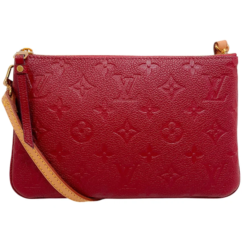 Effortless Style, Endless Impact Louis Vuitton Red Monogram Empreinte Double Zip Pochette Premium Handbags At Budget-Friendly Prices Effortless Style, Endless Impact Louis Vuitton Red Monogram Empreinte Double Zip Pochette Premium Handbags At Budget-Friendly Prices