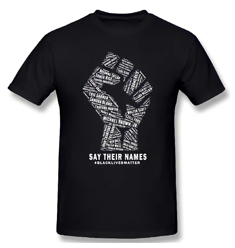 Chic And Edgy Say Their Names T-shirt - Black (Unisex) Shop Timeless And Trendy Bags At Limited-Time Discounts Chic And Edgy Say Their Names T-shirt - Black (Unisex) Shop Timeless And Trendy Bags At Limited-Time Discounts