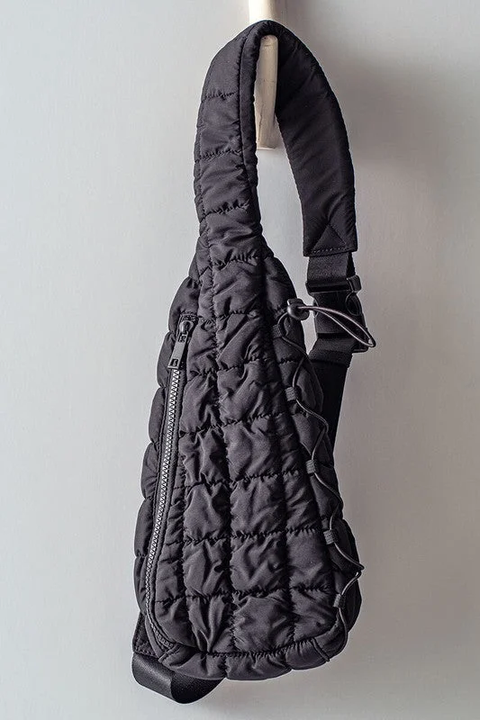 Luna Quilted Sling Bag Grab Stylish Bags Before They're Gone