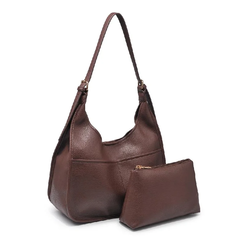 Teena Hobo Bag- Chocolate Must-Have Bags, Big Discounts