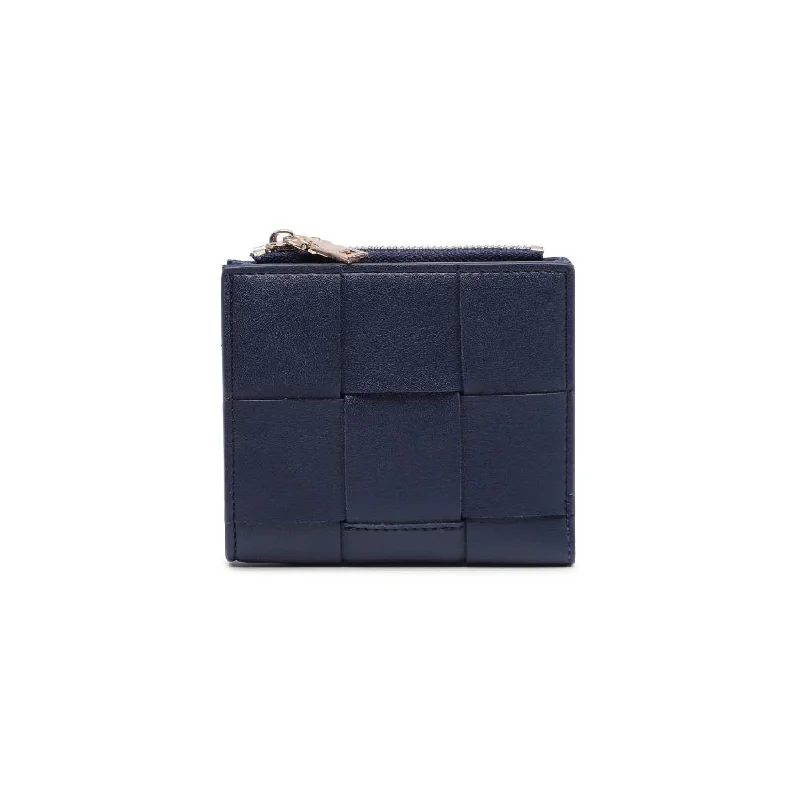 Amelie Woven Card Holder- Midnight Premium Bags At Special Prices