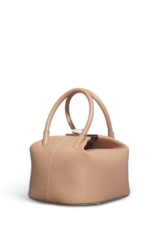 Baez Bag in Nude Nappa Leather Trendy And Classic Bags Now At Unbeatable Discounts Baez Bag in Nude Nappa Leather Trendy And Classic Bags Now At Unbeatable Discounts
