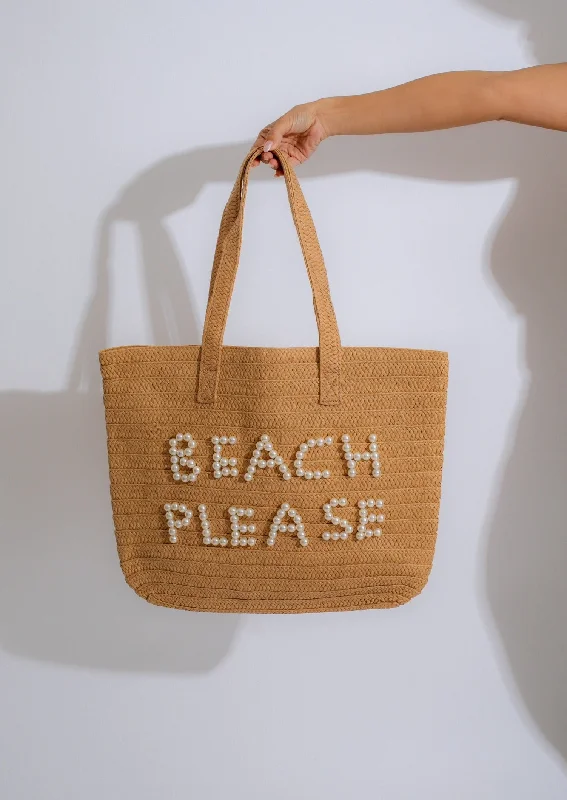 Beach Please Pearl Tote Bag Nude Elegant Purses At Clearance Prices