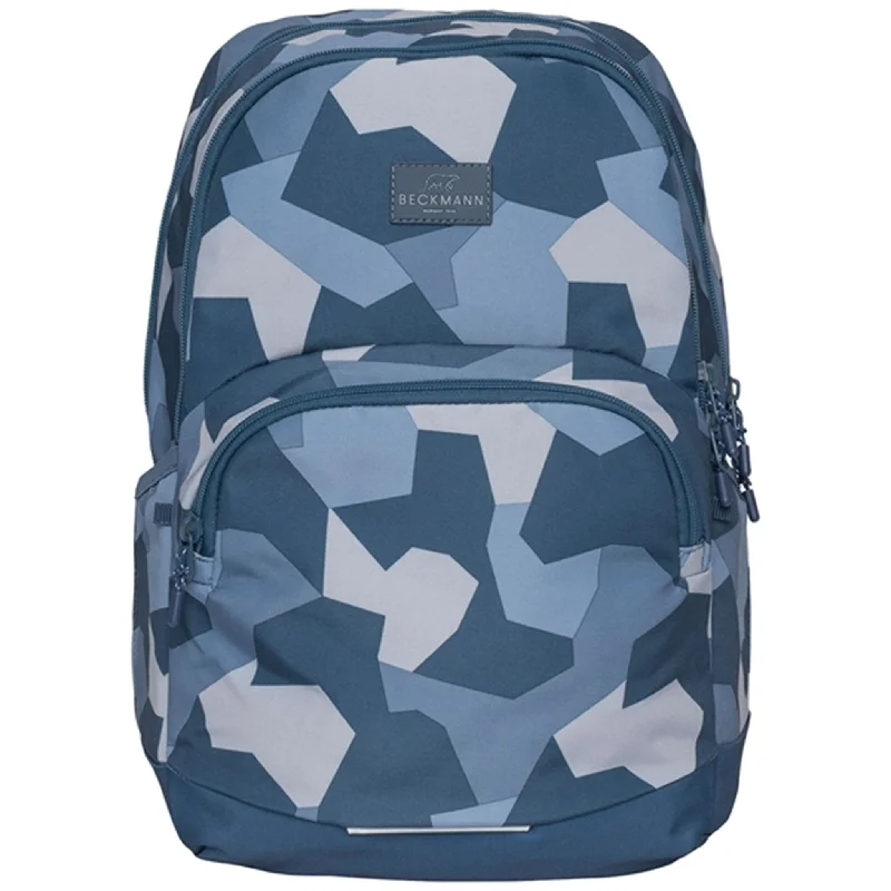 Beckmann Sport Junior Backpack Blue Camo Premium Handbags With A Touch Of Elegance